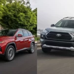 Hyundai Tucson and Toyota RAV4
